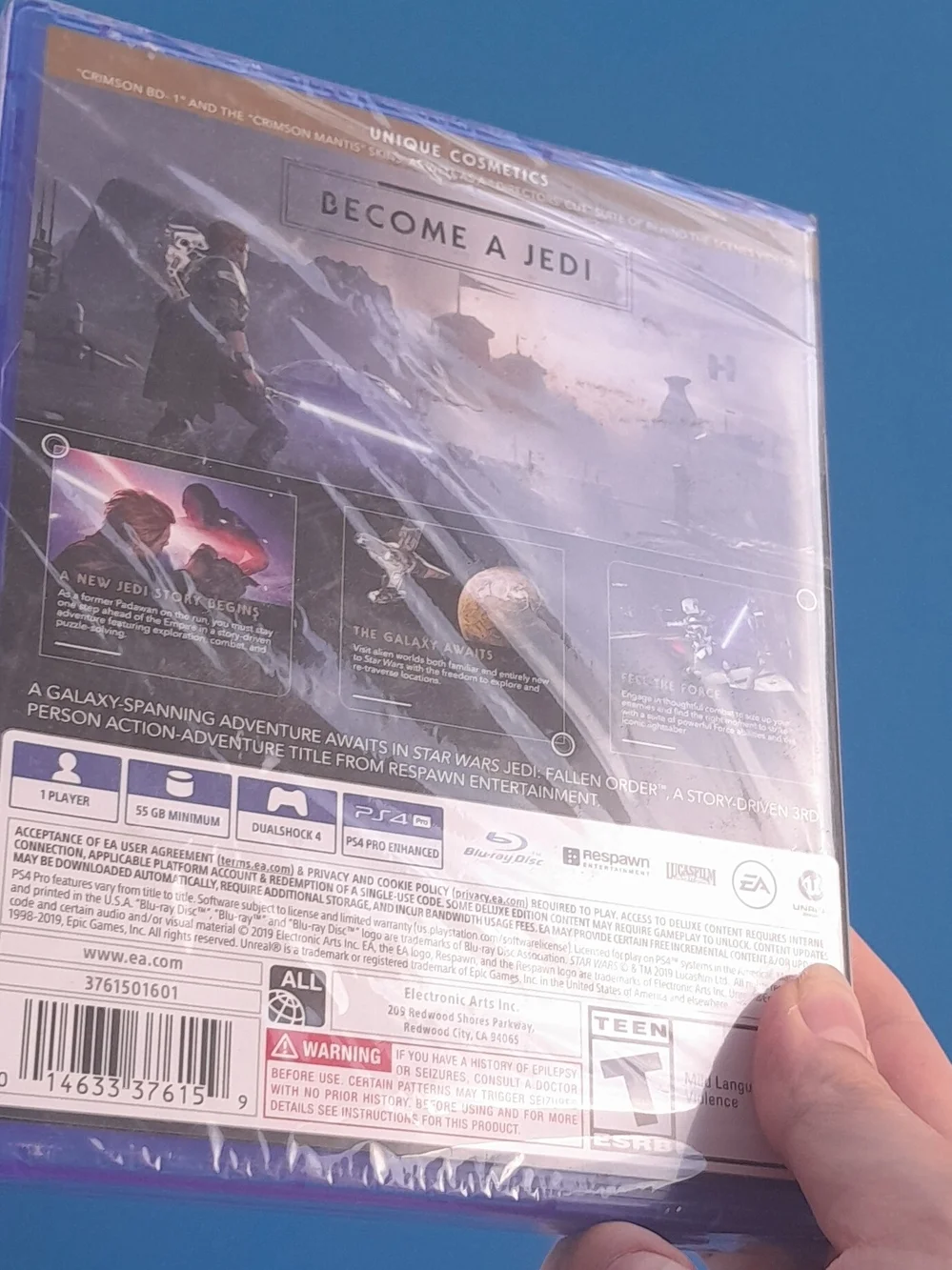 Star Wars Jedi: Fallen Order Deluxe Edition (PS4) - NEW